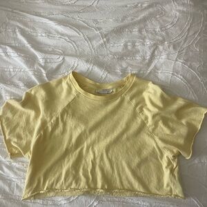 Topshop Light Yellow Tee